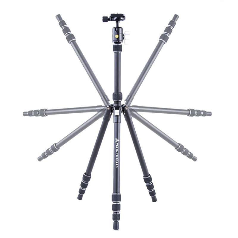 Vanguard Vesta TB 204AB Alu Travel Tripod with Arca Swiss T- 46 Ball Head