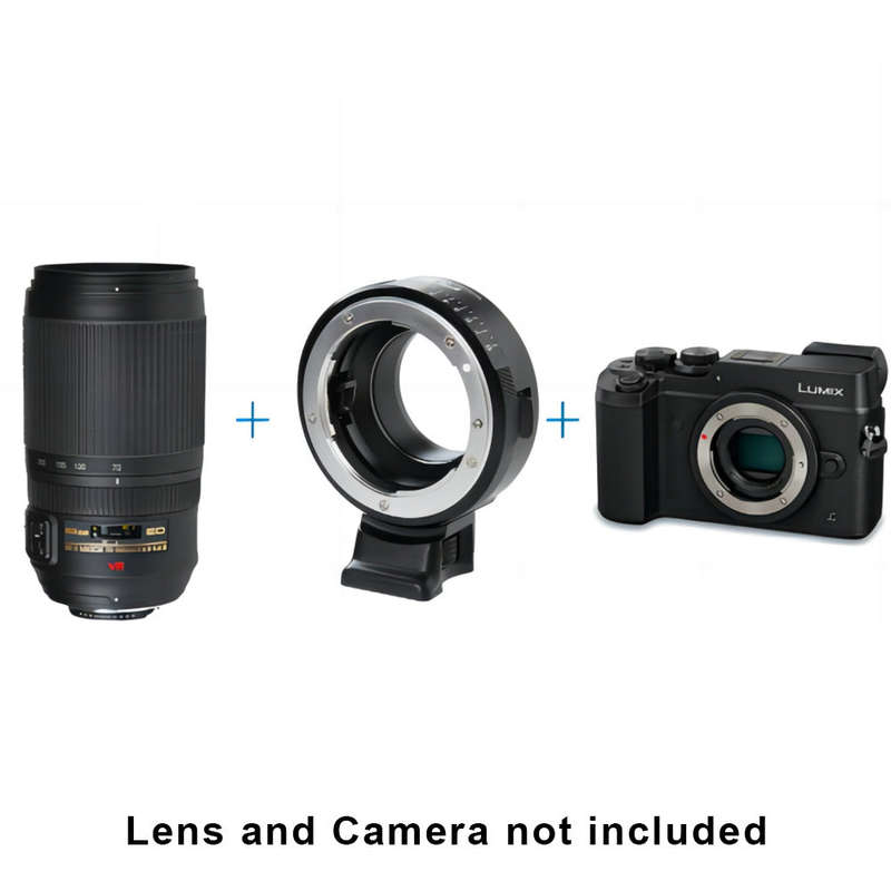 Viltrox Manual Focus Adapter for Nikon lens type G,D,F,S & AI mount to M4/3