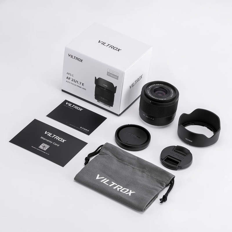 Viltrox AF 25mm f/1.7 APS-C "Air Series" Prime Lens for Sony E-Mount