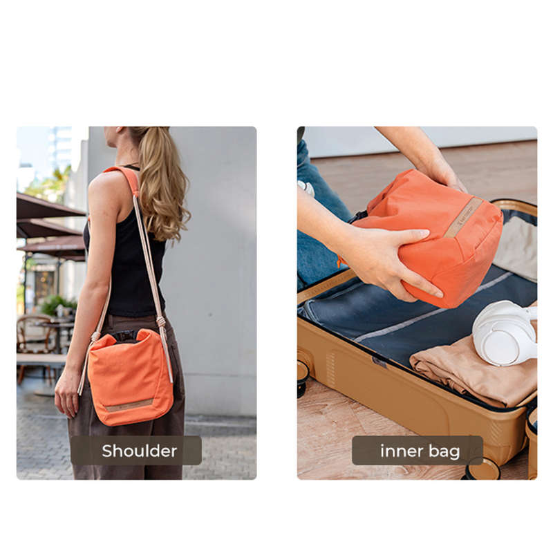 K&F Concept Urban Wander U11 5 Liter Compact Lightweight Versatile Camera Sling Bag  Orange