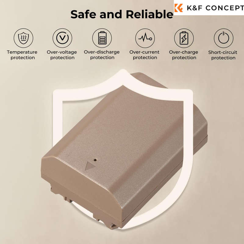 K&F Concept NP-FZ100 Battery for Sony with Type C Direct Chargeable Port - KF28-0023