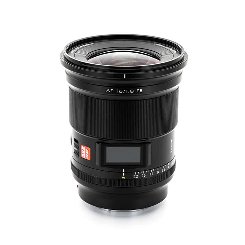 Viltrox 16mm f1.8 FE AF prime lens for Sony e-Mount Full Frame Cameras - VL-AF1618-FE
