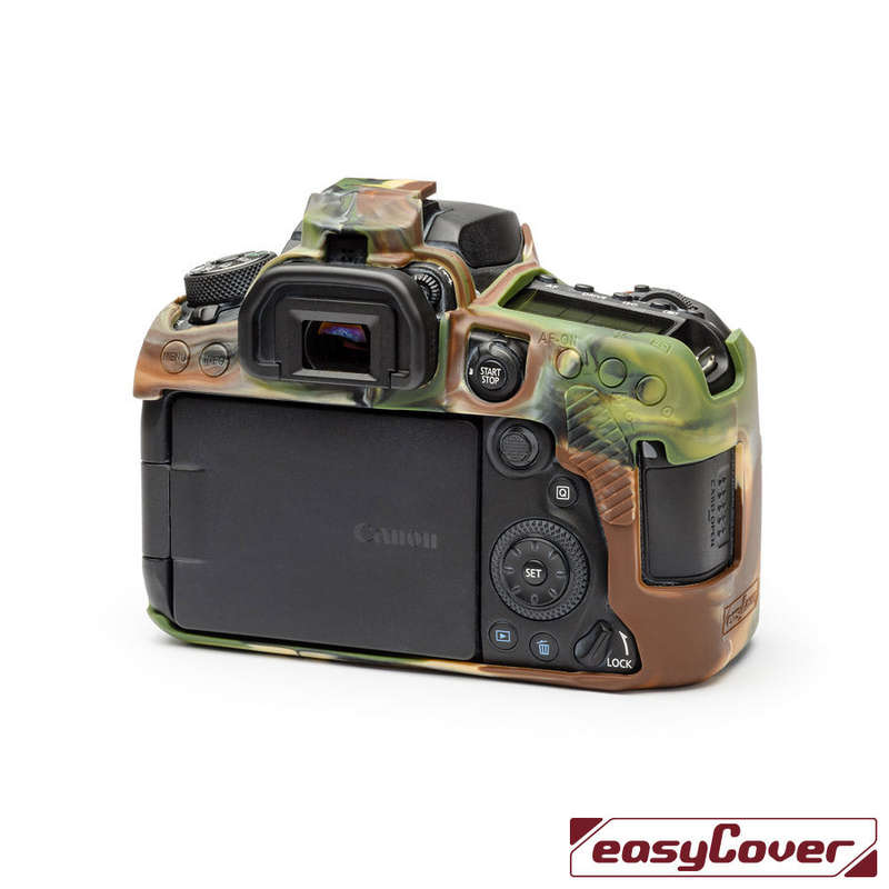easyCover - Canon 90D DSLR - PRO Silicone Case - Camo  ECC90DC