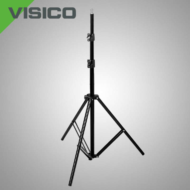 Visico PRO VL 300 PLUSII: 2X 300 Watt Flash Head Soft Box Studio Kit VL-300PII-SBK