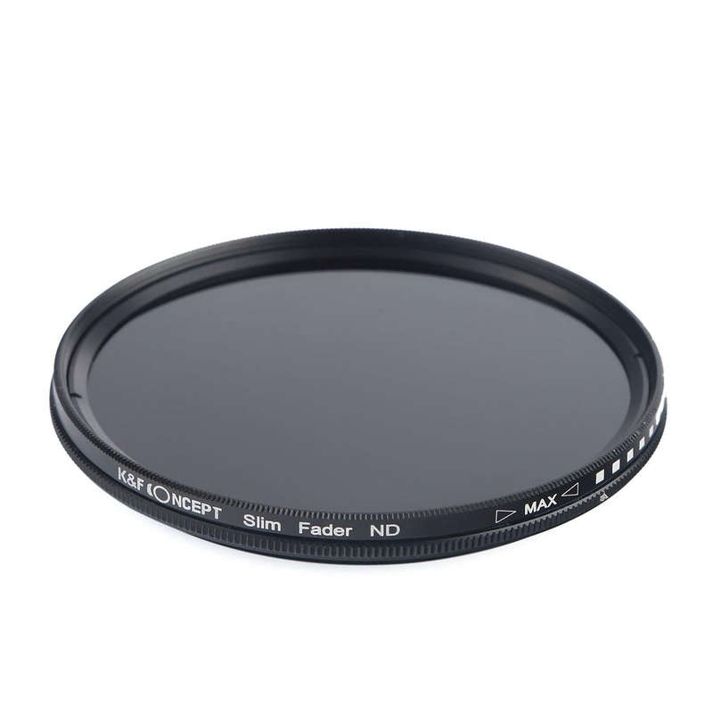 K&F Concept PRO 67mm Classic Series Slim Blue Multi Coated Variable ND2-ND400 filter-KF01.1111