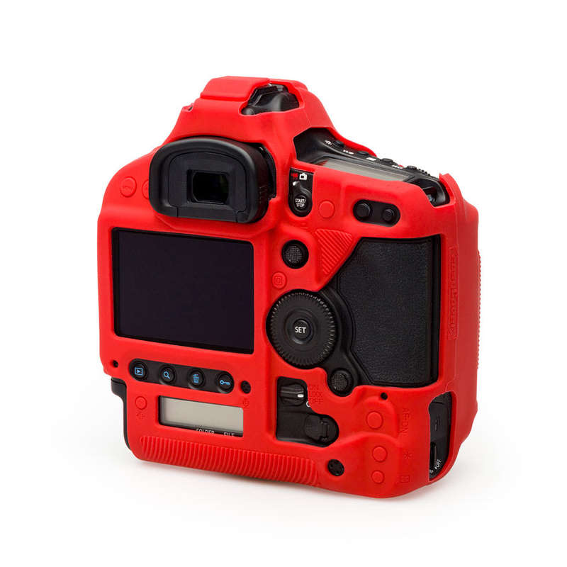 easyCover - Canon 1DX MarkIII DSLR - PRO Silicone Case - Red  ECC1DX3R