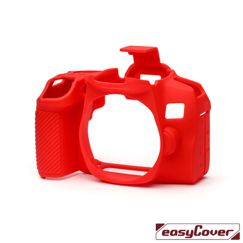 easyCover - Canon 850D DSLR - PRO Silicone Case - Red  ECC850DR