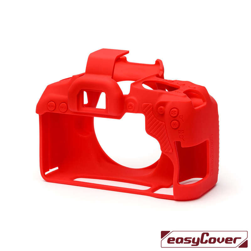 easyCover - Canon 850D DSLR - PRO Silicone Case - Red  ECC850DR