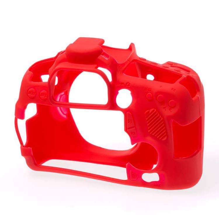 easyCover - Canon 70D DSLR - PRO Silicone Case - Red  ECC70DR