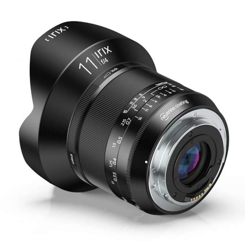 Irix 11mm f/4 Blackstone prime manual focus wide angle lens for Canon DSLR's