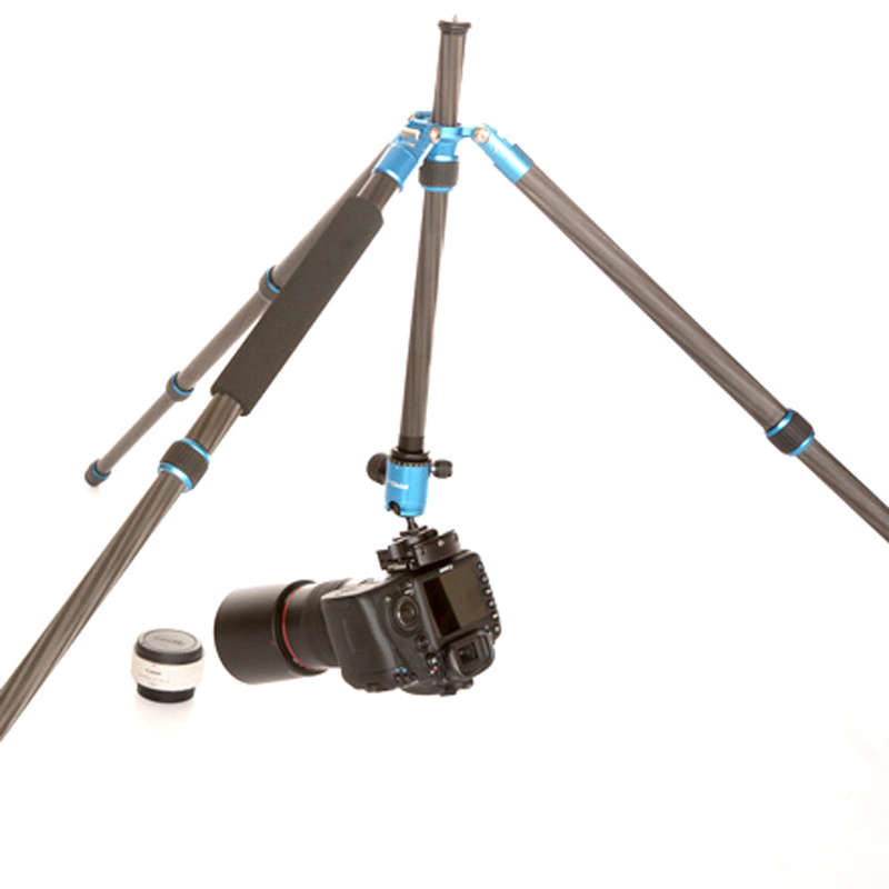 Jenova PRO.J Professional Carbon Travel Tripod Capacity-8kg Blue-45834BL