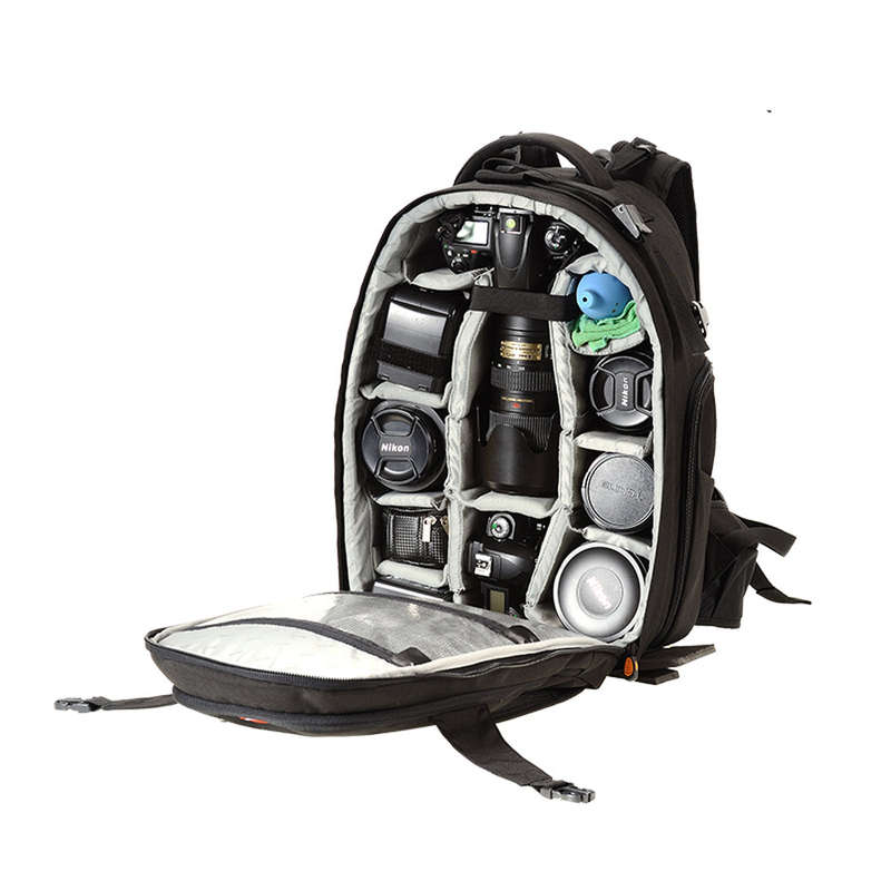 Jenova Niagra Series Professional Back-Pack - X-Large - Black - 11107