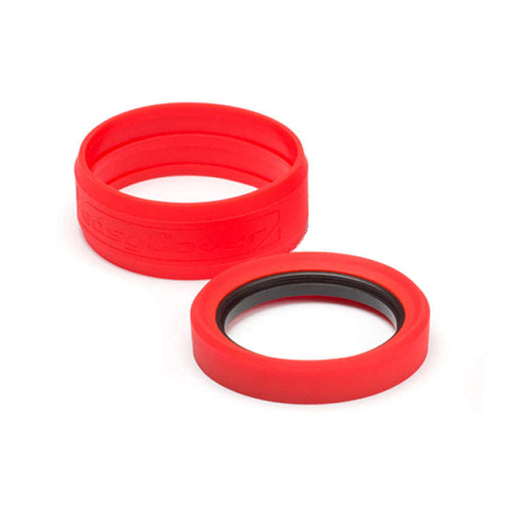 easyCover PRO 67mm Lens Silicon Rim/Ring & Bumper Protectors Red - ECLR67R
