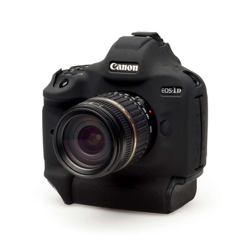 easyCover - Canon 1DX MarkIII DSLR - PRO Silicone Case - Black - ECC1DX3B