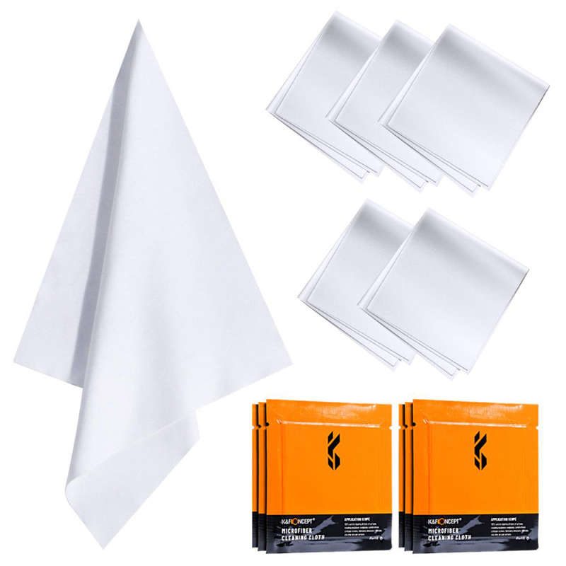 K&F Concept 6 pack dry needle a dust-free microfibre cloth  15 X 15cm  - SKU-1684