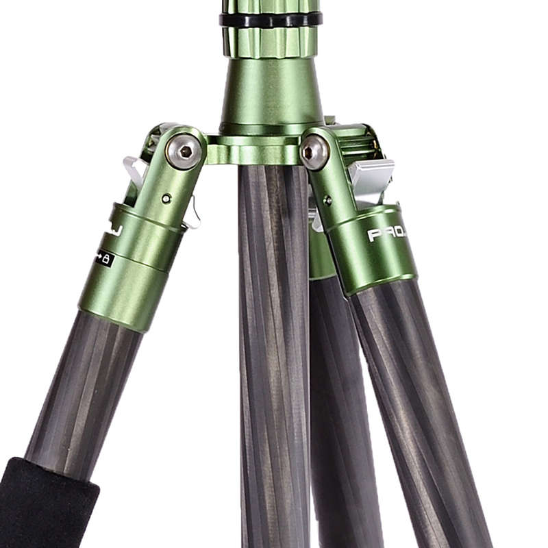 Jenova PRO.J Heavy Duty Professional Carbon Fibre Tripod 25kg Capacity Green 35851GN
