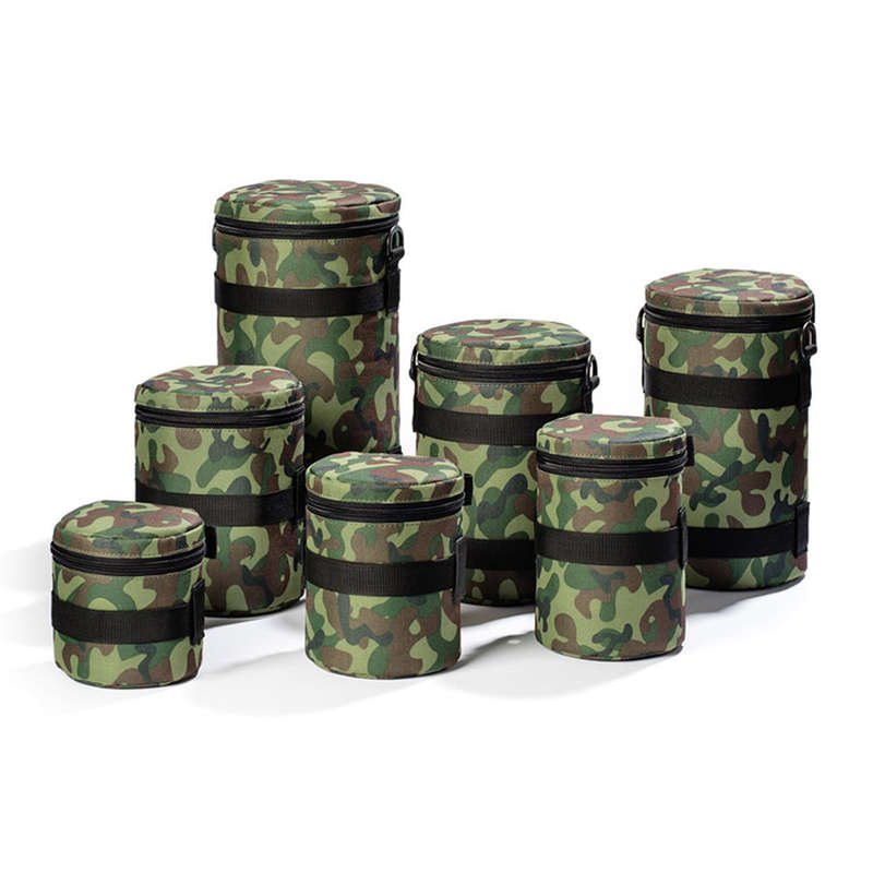 easyCover Professional Padded Camera Lens Bag Size 85(DIA) x 150mm(LGTH) - Camouflage