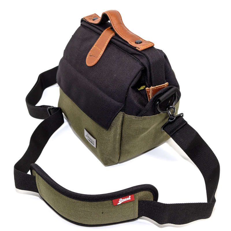 Jenova Urban Legend Professional Shoulder Bag Black & Green - 61132BKGN