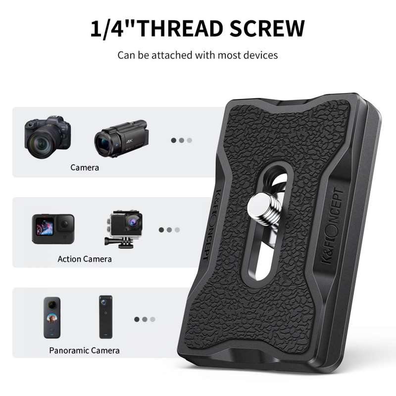 K&F Concept universal quick release plate/camera mount  - KF31-030