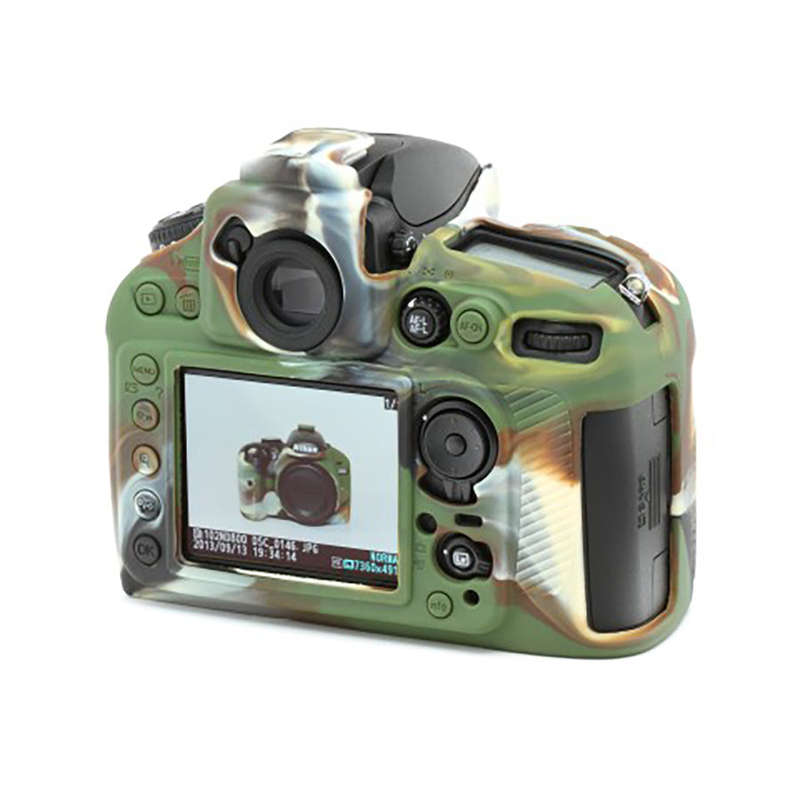 easyCover PRO SiliconCamera Case for Nikon D800 and D800E - Camouflage