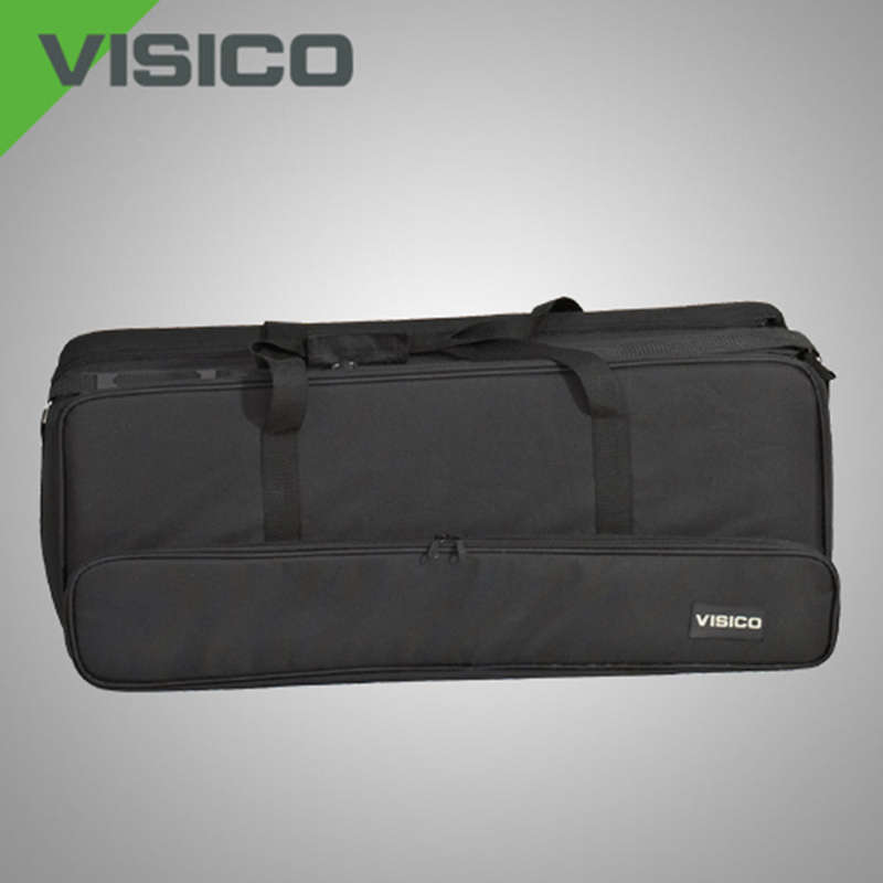 Visico PRO VL 300 PLUSII: 2X 300 Watt Flash Head Soft Box Studio Kit VL-300PII-SBK