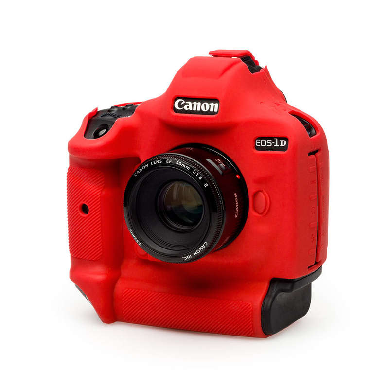 easyCover - Canon 1DX MarkIII DSLR - PRO Silicone Case - Red  ECC1DX3R