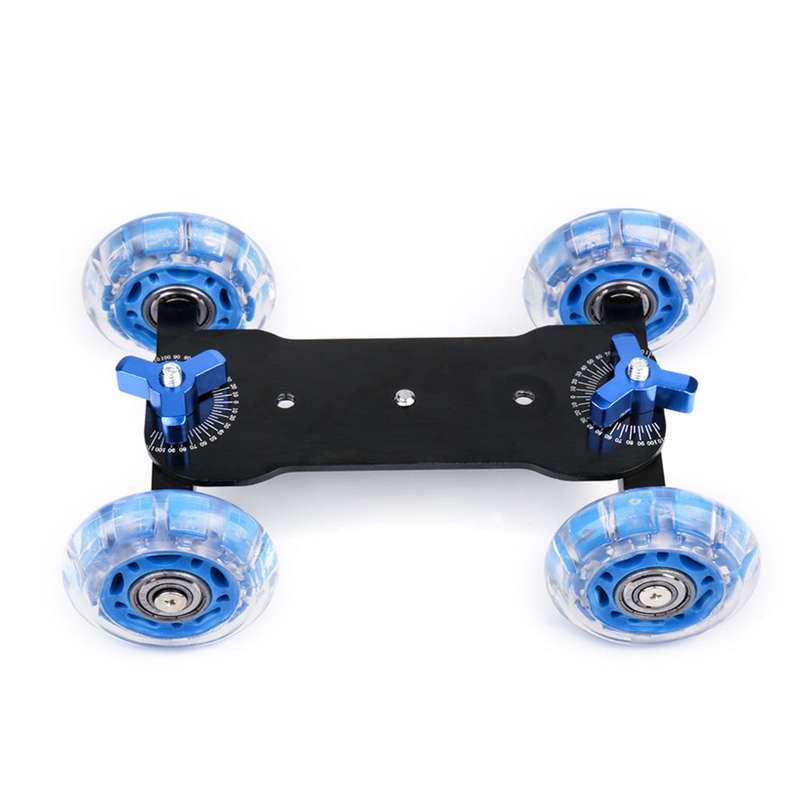 E-Photo 4 Wheel Dolly Cart & Ballhead for Stable Video Recording - EPHK087