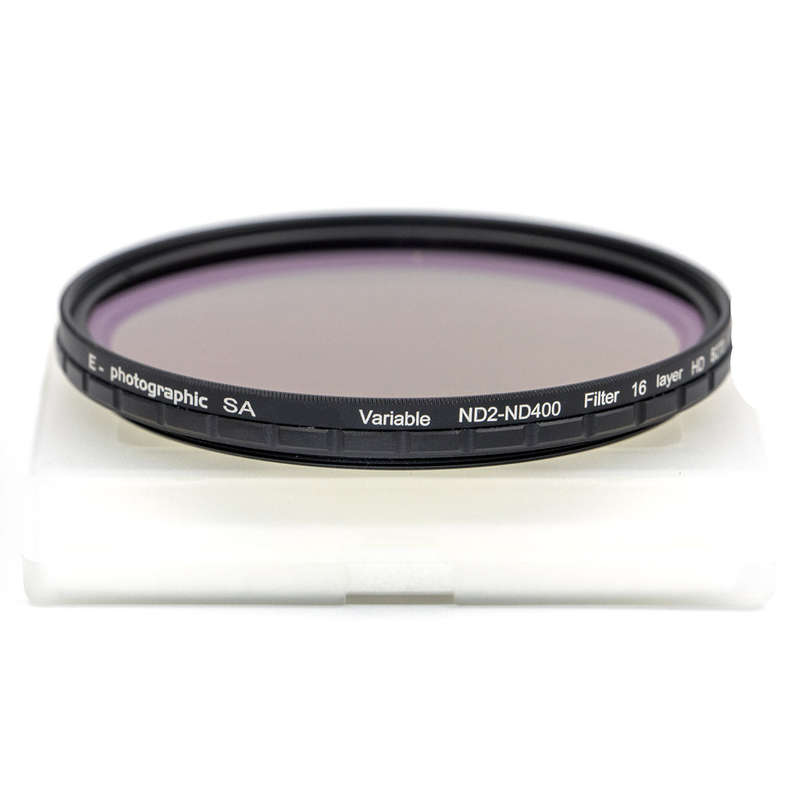 E-Photo PRO 58mm Multicoated ND2-ND400 Filter-German HD B270 Schott Optics