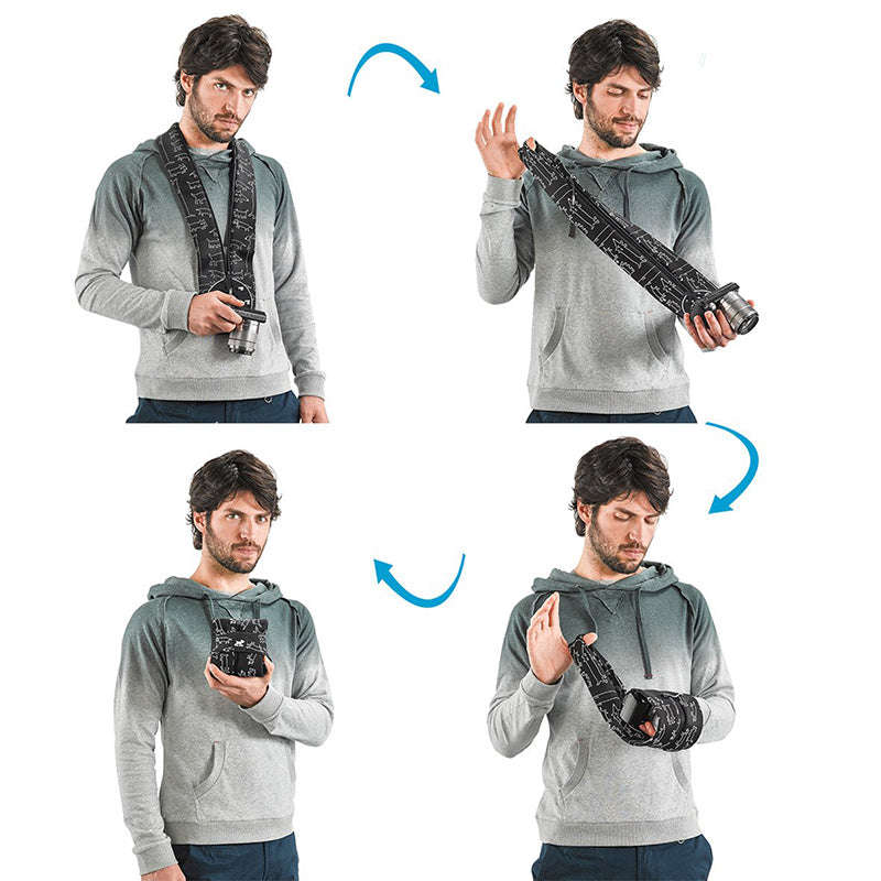 Miggo Padded Camera Strap and Wrap for CSC and Mirrorless Black MWSRCSCBK50