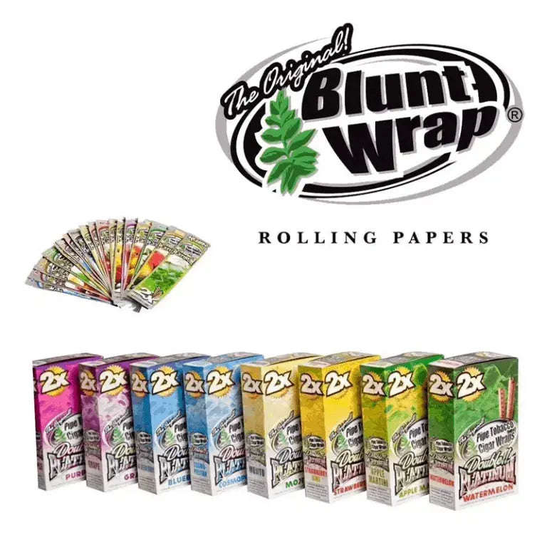 Blunt Wrap  Double Platinum (Mixed Box) 25 Pack
