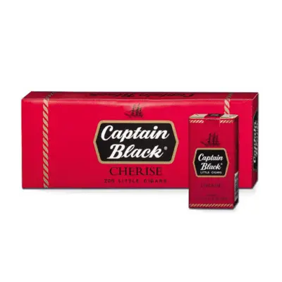 10 Pack Of Captain Black Little Cigars Cherise 10 Per Pack