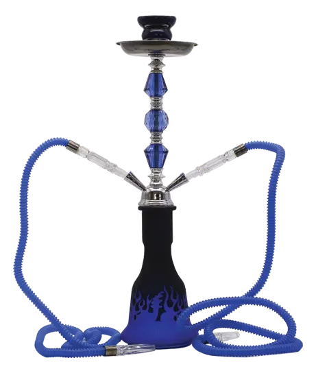 Hubbly Bubbly Hookah Phoenix Fluorescent Flames  2 pipes