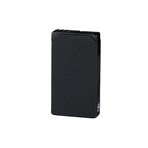 Winjet Cigar Lighter - Double Jet Flame Black Crackle Lighter with Punch