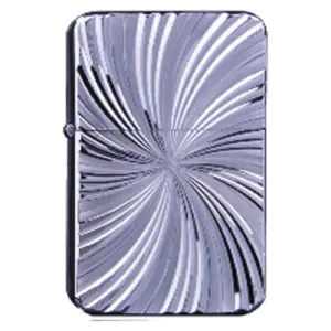 Zippo Lighter  Silver Whirl Engraving