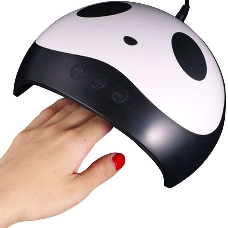 36W LED USB UV Panda Nail Drying Curing Lamp