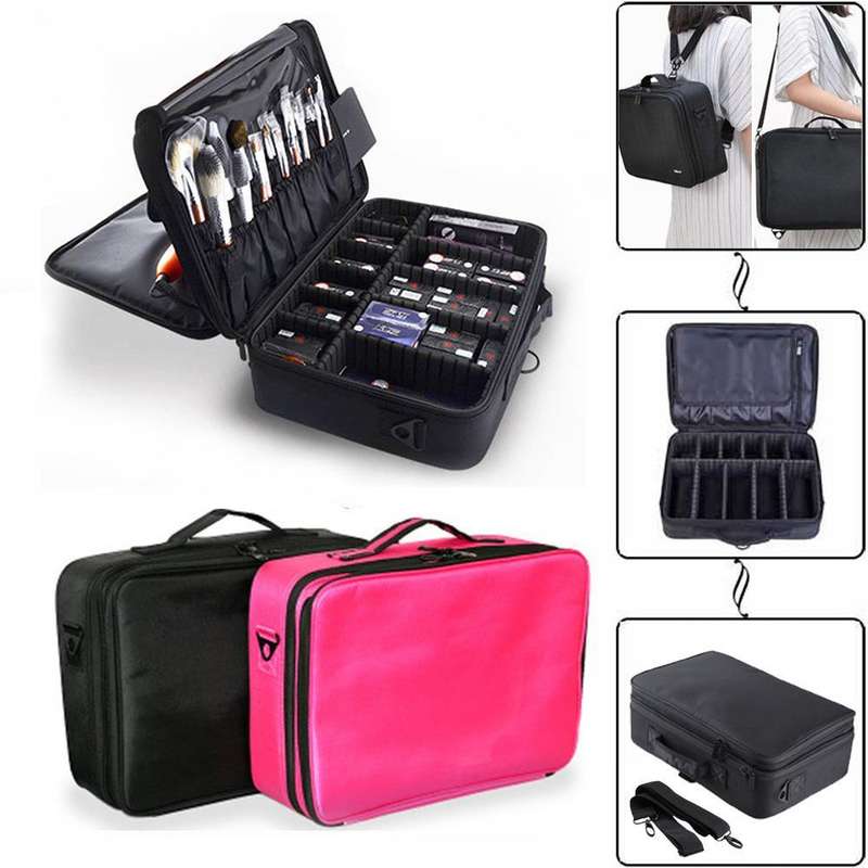 Cosmetic Travel Bag Organizer - Pink