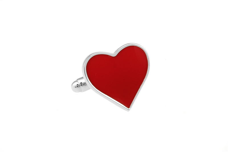 King of Hearts Cuff Links