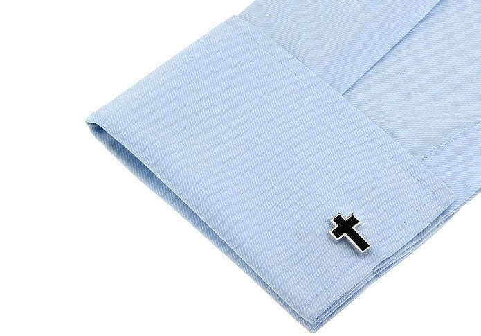 Christian Cross Cuff Links