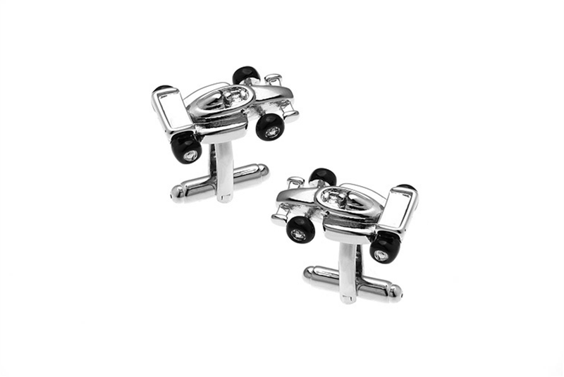 Race Car Cuff Links