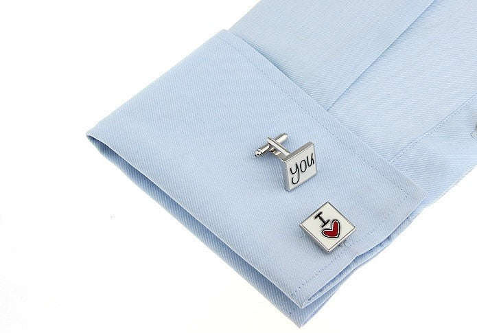 I Love You Cuff Links