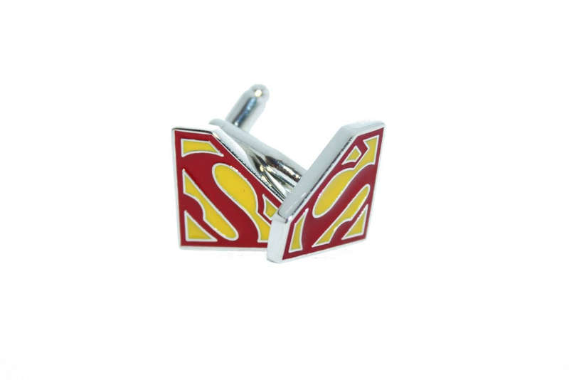 Superman Cuff Links - Colour