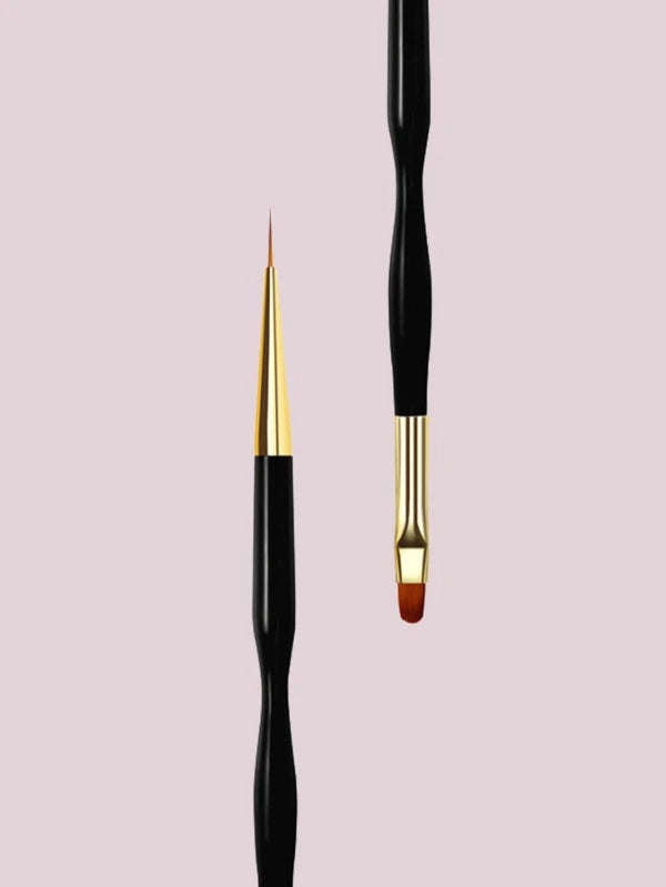 Nail Drawing Pen,1PC Dual End Nail Art Pen