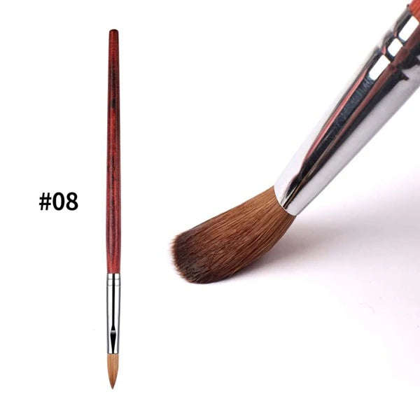 Acrylic Nail Super Kolinsky Brush 8#