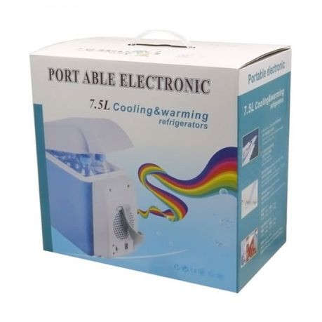 Portable Electronic Cooling and Warming Refrigerator for Cars - 7.5L