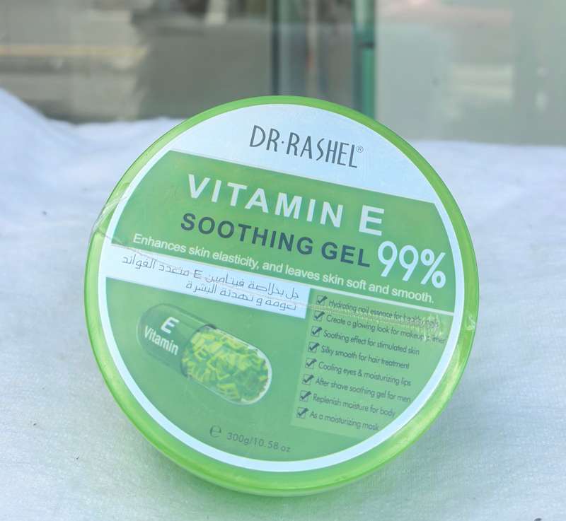 Dr. Rashel Vitamin E Soothing Gel 99%  Hydration & Skin Elasticity Boost