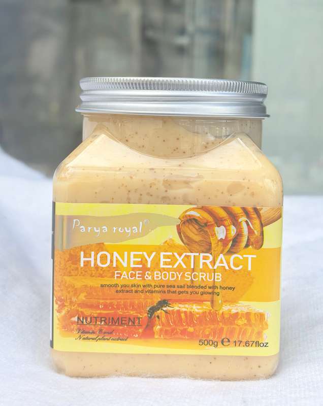 Parya Royal Honey Extract Face & Body Scrub  500g (17.67 fl. oz.)
