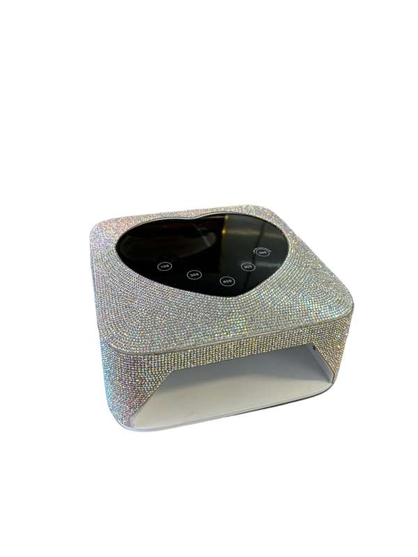 Rechargeable Cordless UV/LED Nail lamp with Rhinestones deco