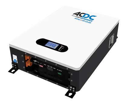 51.2VDC 5.12KWH LiFePO4 WALL MOUNTED BATTERY 600X420X160MM