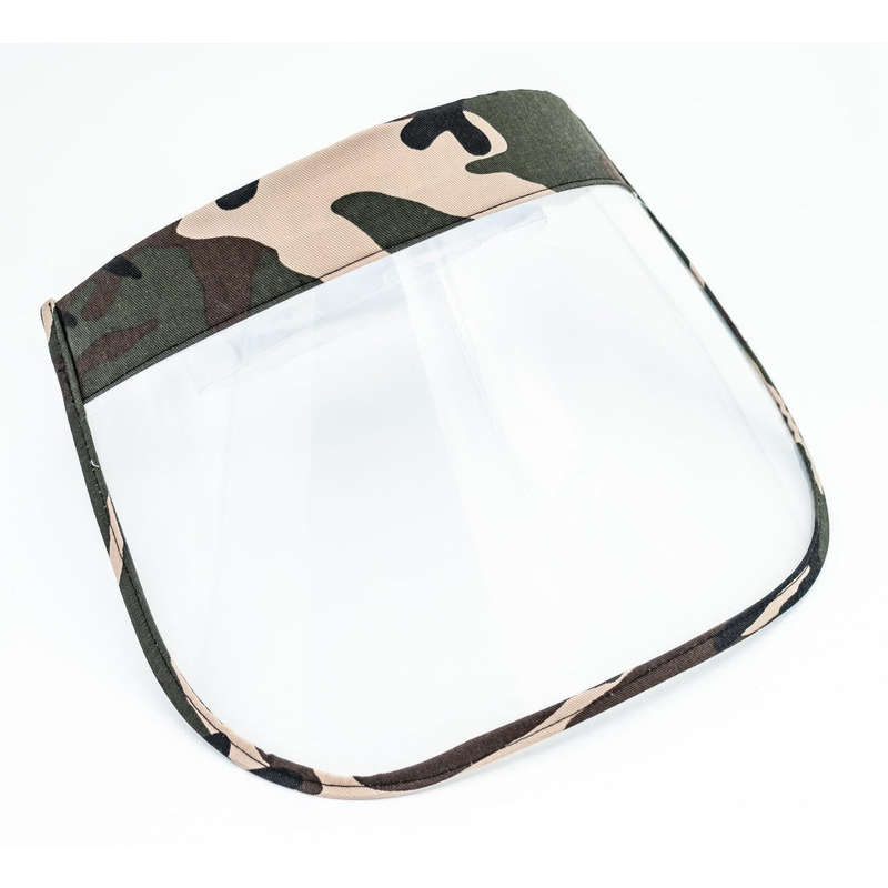 Face Shield  Camo Extra Wide Adjustable
