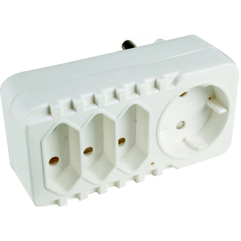 1xSchuko and 3x1N-Type Adaptor